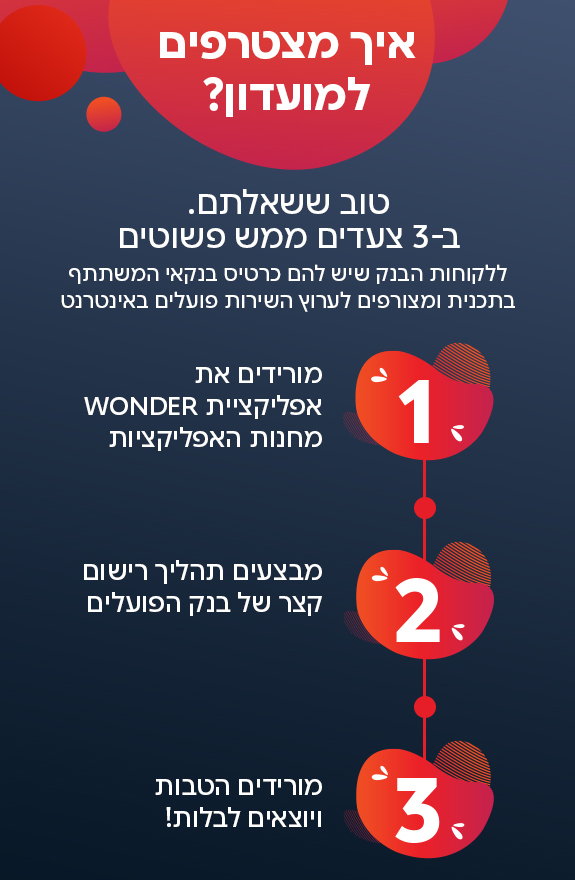 איך מצטרפים